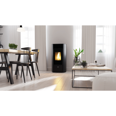 Poêle à granulés étanche canalisable Sfera 10kW – Image 7