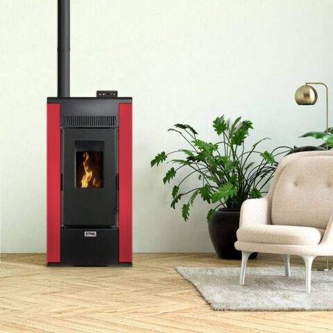 Poêle à granulés étanche Stella 8kW – Image 6
