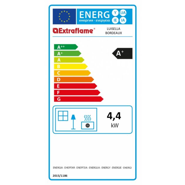 Poêle à Granulés extra plat Luisella 5kW – Image 3