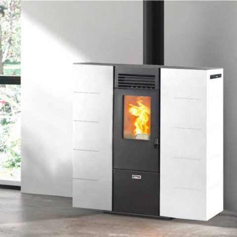 Poêle à granulés extra plat Orcino 7kW – Image 5