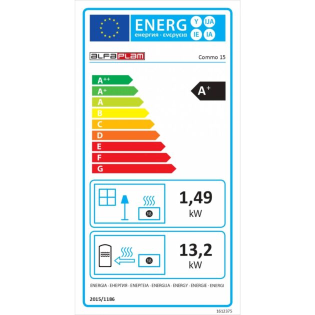 Poêle à granulés Hydro Baracuda Commo 15kW – Image 2
