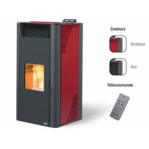 Poêle à granulés Hydro Santana 32kW – Image 4