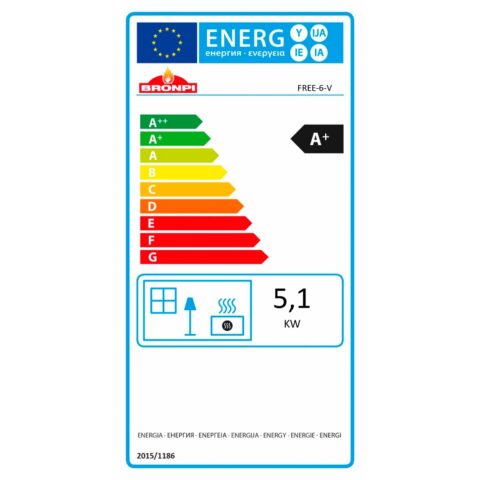 Poêle à granulés sans électricité Free 6kW – Image 3