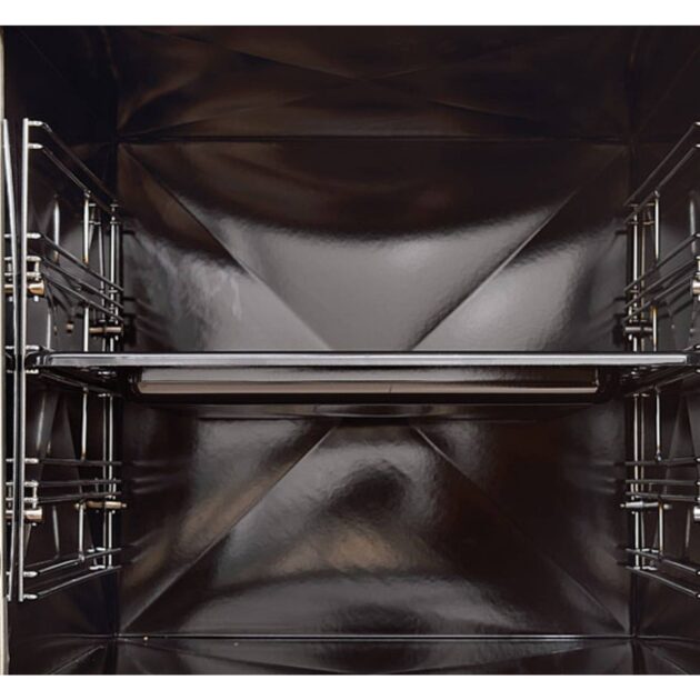 Cuisinière à Bois Rosa XXL 5.0 Noir Anthracite 10kW – Image 4