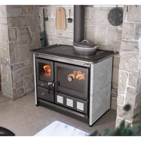 Cuisinière à bois Rosa XXL 5.0- Petra 11kW – Image 3