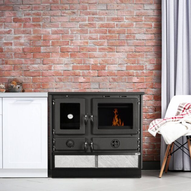 Cuisinière à Bois Bouilleur Super Thermo Magnum Pierre Ollaire 16.4kW – Image 2