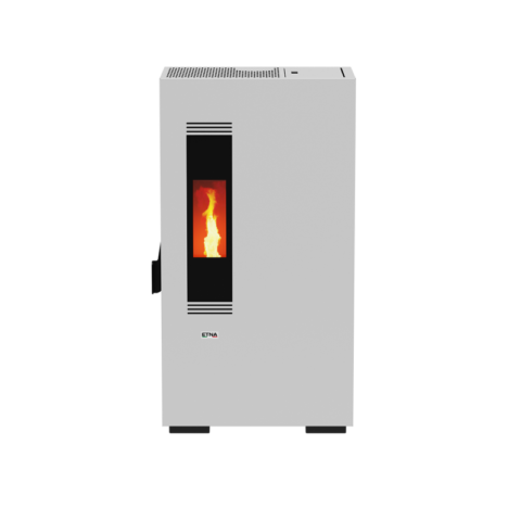 Poêle à granulés extra plat Mini 5kW (Blanc) – Image 7