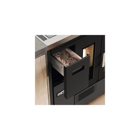 Cuisinière à granulés avec four ventilé - EVA CALOR Enrica 9 kW – Image 7