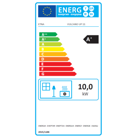 Poêle à granulés étanche (sortie dessus concentrique) - Vulcano Up - 10,8 Kw – Image 8