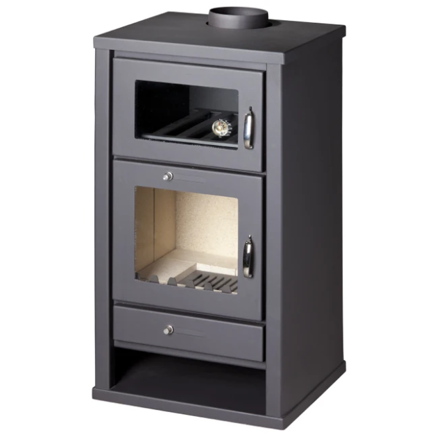 Poêle à bois avec four - BELLEZA DELUXE F - 11kW – Image 2