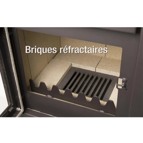Poêle à bois avec four - BELLEZA DELUXE F - 11kW – Image 6