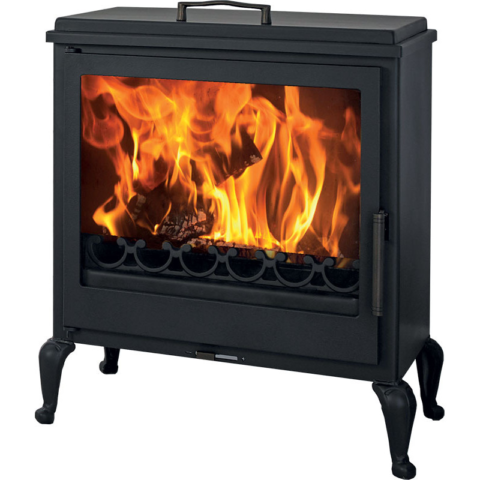 POÊLE À BOIS AUBE - PANADERO PANADERO 7.1 KW - AVEC FOUR CHAUFFE-PLATS – Image 2