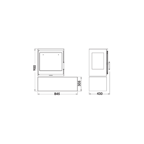 Poêle à bois Charme Ecodesign 7,1kW - PANADERO – Image 3