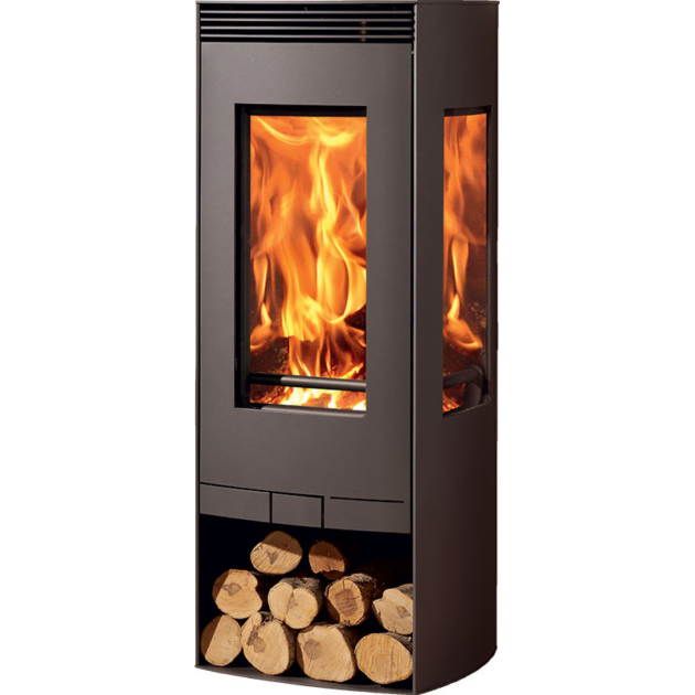 Poêle à bois avec prise d'air externe – PANADERO Alba 9.5 kW – Image 2