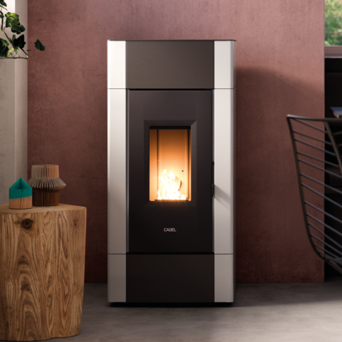 Poêle à pellets CADEL Cristal 9 Airtech Puissance 8.5kW
