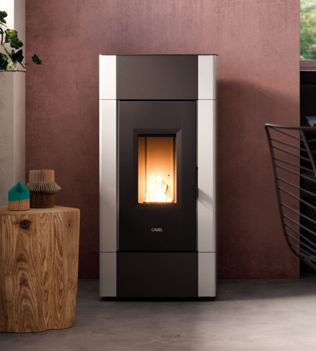 Poêle à pellets CADEL Cristal 9 Airtech Puissance 8.5kW