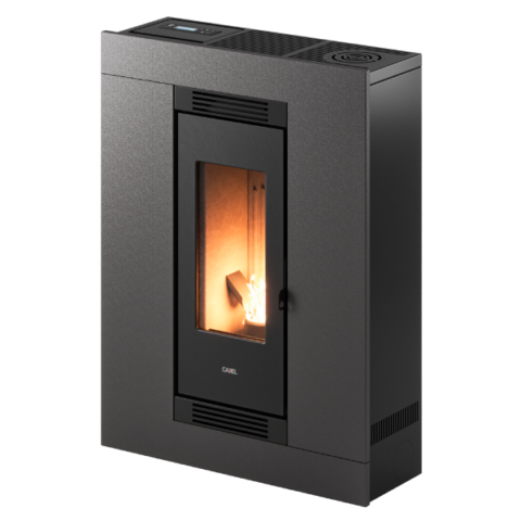 Poêle à granulés CADEL LUCE PLUS 9 - Acier Anthracite - 8,5 kW – Image 4