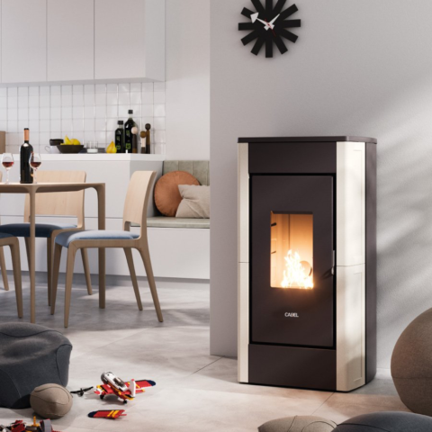 Poêle à granulés CADEL Perla 7 Air ventilé Puissance 7kW