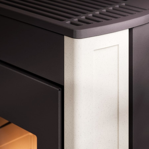 Poêle à granulés CADEL Perla 7 Air ventilé Puissance 7kW – Image 3