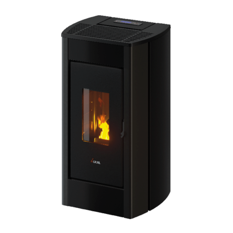 Poêle à granulés CADEL Perla 7 Air ventilé Puissance 7kW – Image 10