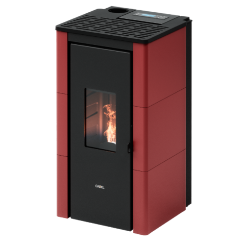 Poêle à granulés étanche CADEL CRISTAL UP  7Kw – Image 5