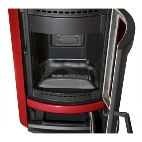 Ensemble complet poêle à eau La Nordica Norma S Idro DSA Bordeaux 800 Rangement hygiénique avec 1 échangeur de chaleur – Image 12