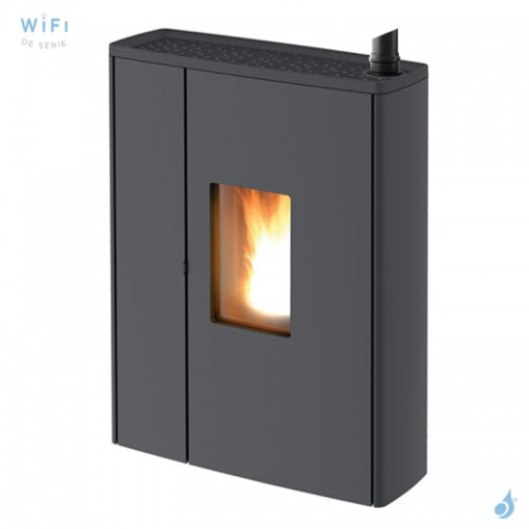 Poêle à granulés canalisable MCZ Doc Comfort Air 9 UP Puissance 8.80kW Sortie Fumée Supérieure – Image 2
