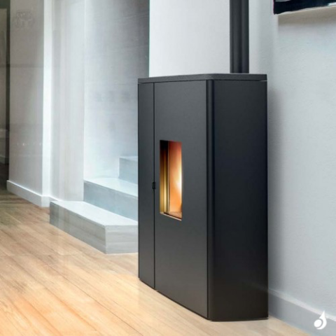 Poêle à granulés canalisable MCZ Doc Comfort Air 9 UP Puissance 8.80kW Sortie Fumée Supérieure – Image 6
