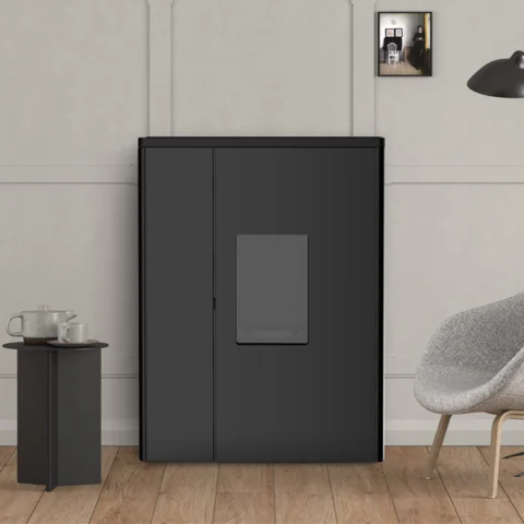 Poêle à granulés canalisable MCZ Doc Comfort Air 9 R Puissance 8.80kW Sortie Fumée Postérieure