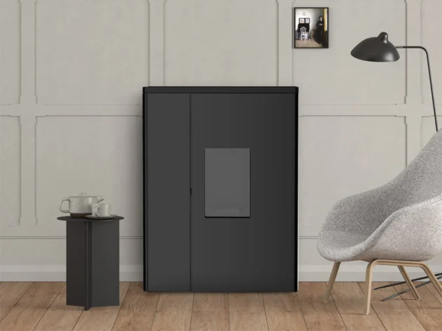 Poêle à granulés canalisable MCZ Doc Comfort Air 9 UP Puissance 8.80kW Sortie Fumée Supérieure