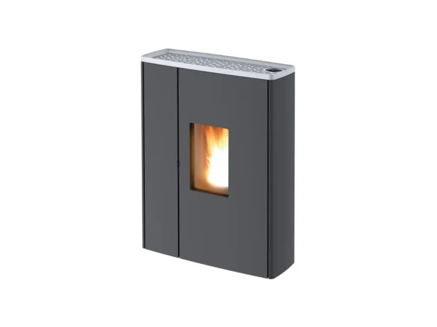 Poêle à granulés canalisable MCZ Doc Comfort Air 9 UP Puissance 8.80kW Sortie Fumée Supérieure – Image 8