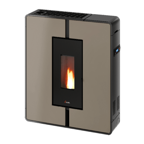 Poêle à pellets à canaliser CADEL Tile Plus 10 Puissance 10kW – Image 5