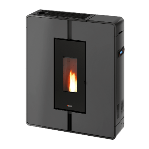 Poêle à pellets à canaliser CADEL Tile Plus 10 Puissance 10kW – Image 8