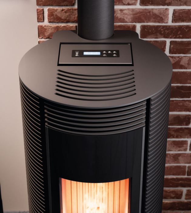 Poêle à pellets canalisable CADEL Spin Plus 9 Puissance 8.5kW – Image 6