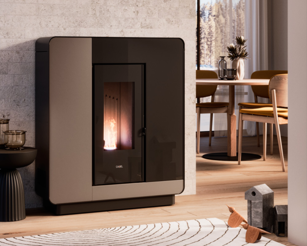Poêle à pellets canalisable CADEL Elle Plus 9 Puissance 8.5kW