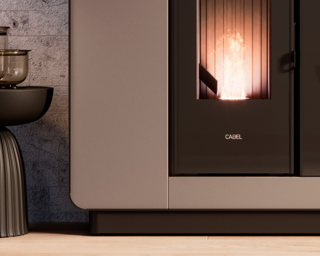 Poêle à pellets canalisable CADEL Elle Plus 9 Puissance 8.5kW – Image 6