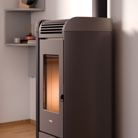 Poêle à granulés Cadel Fenice Plus 11 | 10,5 kW – Image 4