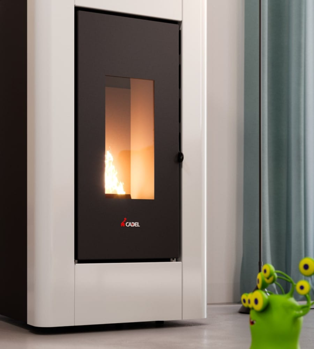 Poêle à pellets canalisable CADEL Prince Plus 11 Puissance 10.5kW – Image 8