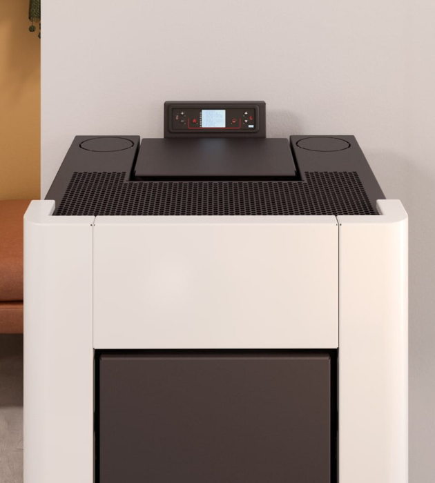 Poêle à pellets canalisable CADEL Prince Plus 11 Puissance 10.5kW – Image 9