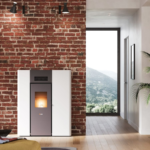 Thermo poêle à pellets hermétique CADEL Maya 16 Puissance 16.1kW