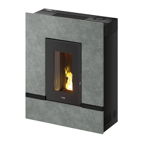 Poêle à granulés canalisable CADEL Mithos Plus 14 Up-Twin Puissance 14kW – Image 5