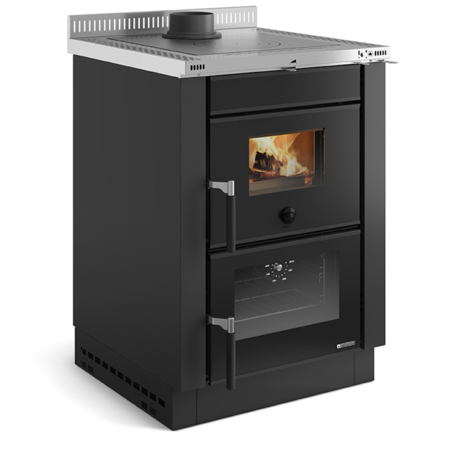Cuisinière à bois encastrable Vicenza Evo - 6 Kw – Image 2