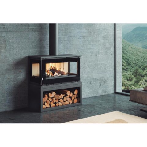 Poêle à bois 3 faces - FIREMATIC Calgary - S 12.5 kW – Image 3