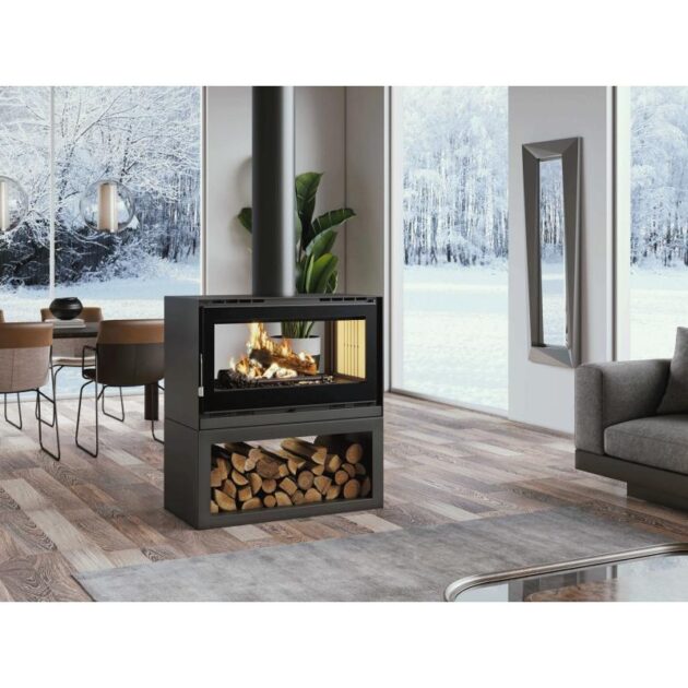Poêle à bois double face - FIREMATIC Ottawa - S 12.6 kW – Image 2