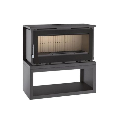 Poêle à bois panoramique - FIREMATIC Toronto - L 13.3 kW – Image 7