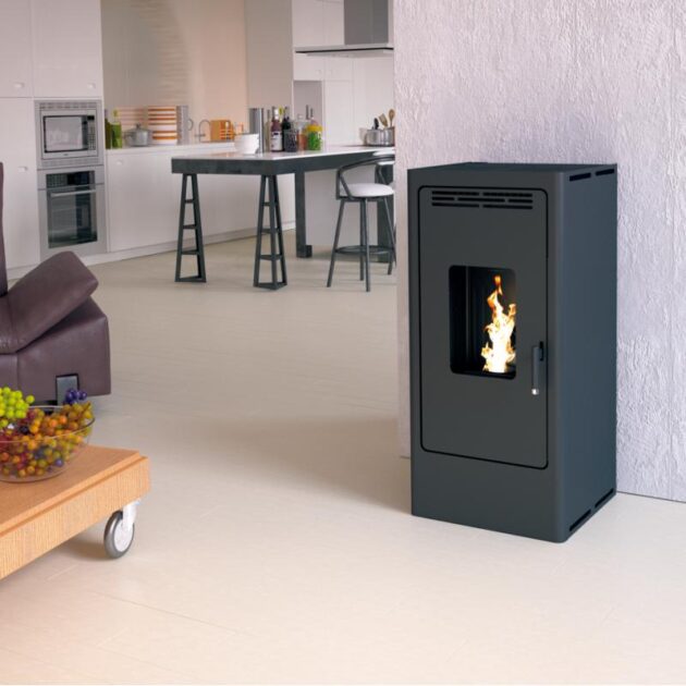 Poêle à granulés étanche fonte - FIREMATIC BR12 10.3 kW – Image 2