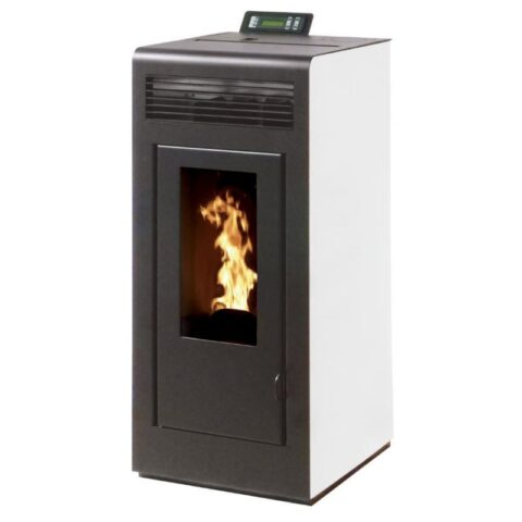 Poêle à granules étanche - INTERSTOVES Marina Concentrique 13 kW – Image 2