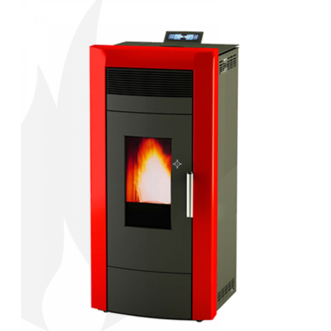 Pack poêle à granulés hydro Baracuda Commo Plus + Kit d'installation sortie arrière 21kW – Image 12
